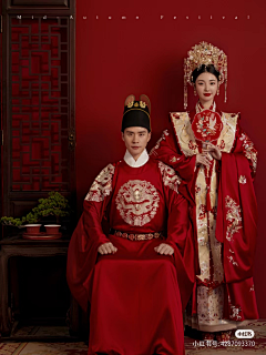 123呃呃呃采集到婚纱照 汉服