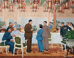 我的爱·芯钥采集到H-绘画书法--光辉历程--中国共产党成立90周年美术作品展览