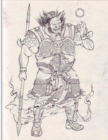 知道西游记众多妖魔鬼怪长什么样吗精美的白描稿为您解答