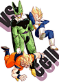 Goku and Vegeta vs Cell