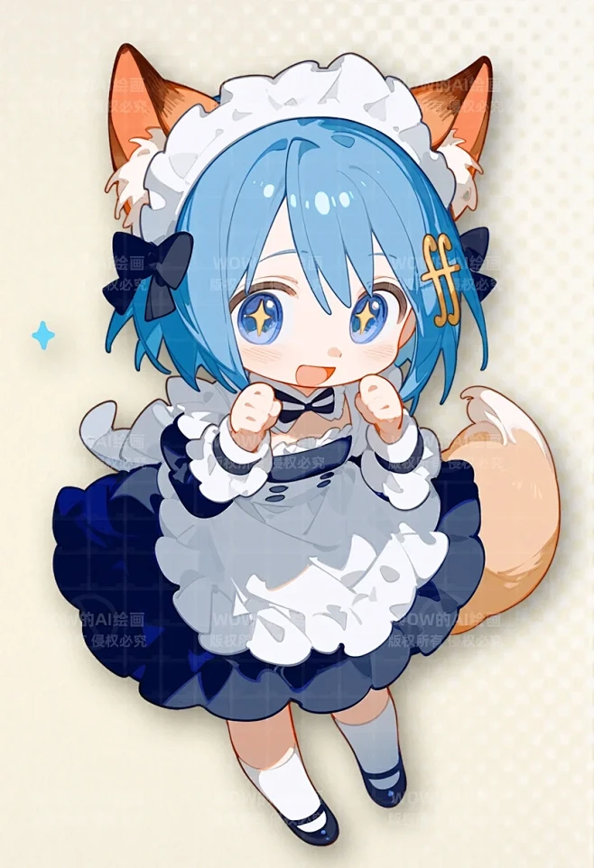 ✨兽耳女仆魔法少女！你最喜欢哪一只✨ -...