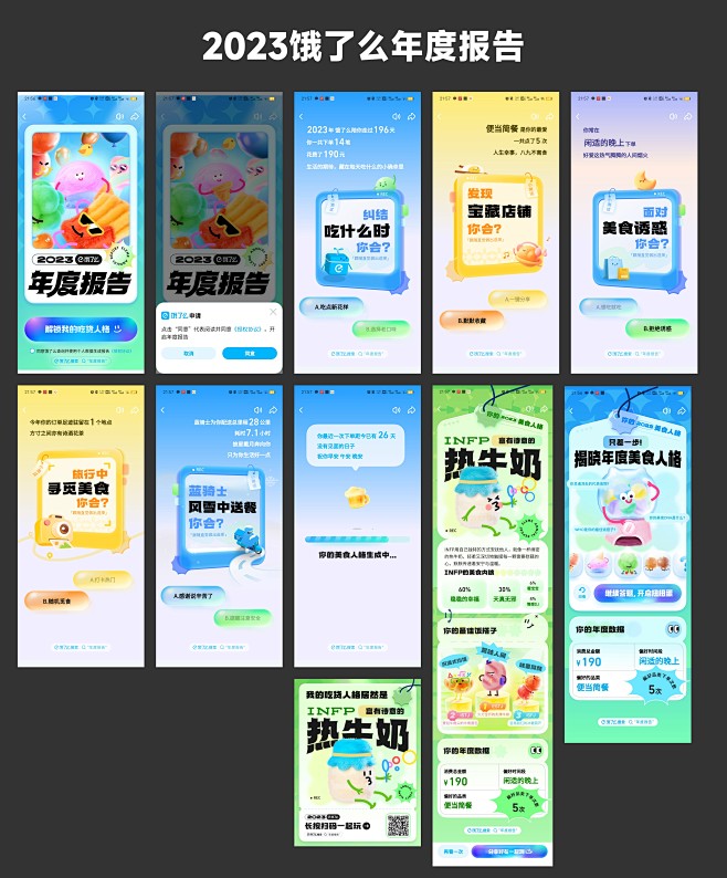 2023饿了么外卖年度报告 外卖人格  ...
