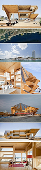 巴塞罗那海滩的ENDESA馆 建筑设计 最爱ZUIIO 网上家装设计分享
