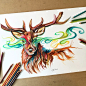 tattoo idea, art design 手绘，黑白，线稿，飞蛾，抽象，创意，纹身手稿，骷髅，月亮，点阵图，牡丹，植物，三角形，几何，繁花，莲花，渐变，猫咪，天牛，飞蛾，玫瑰，锁链，钟表，沙漏，皇冠，山脉，野营，松树林，水彩，猫头鹰，彩绘，麋鹿