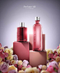 香水美妆护肤品化妆品海报广告背景