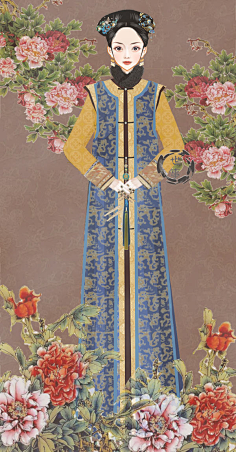 清宫旗装