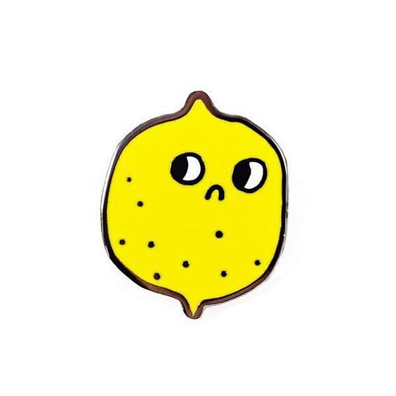 suspicious lemon pin.