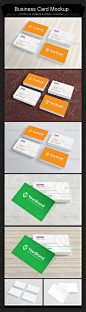 Business Card Mockup  - Business Cards Print