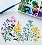 Floral Art - Watercolor inspiration