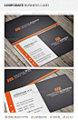 Print Templates - Modern Corporate Business Card | GraphicRiver
