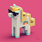 Mr Rainbow, Wioletta Szpiczakowska : Voxel unicorn made for <a class="text-meta meta-link" rel="nofollow" href="<a class="text-meta meta-link" rel="nofollow" href="http://www.innostudio.co/"&quo