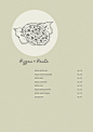 Tizi Restaurant Menu Illustration on Behance