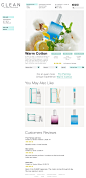 Clean Fragrance : CLEAN fragrance e-commerce site update. 