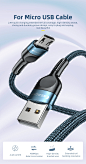 充电线 Essager Micro USB，3 A，3 m | 手机及配件 | 速卖通