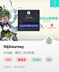 NijiJourney：MJ出品，面向二次元风格，内容细致拿捏专业到位 @率叶插件