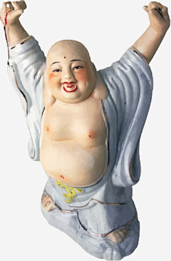 考拉吴采集到笑佛