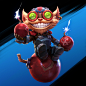 Wild Rift 宣传画 - Ziggs 和 Ahri