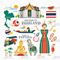 精品美国英国泰国旅游标志元素10个EPS矢量图设计素材2016020369-淘宝网