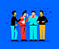 Parties And Gatherings Illustration