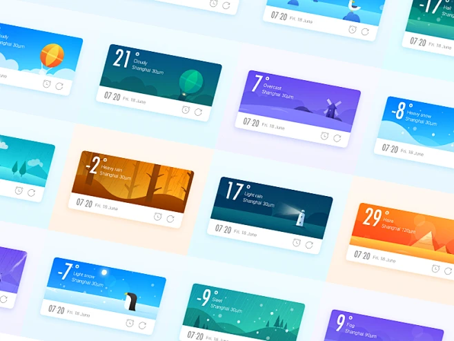 Colorful Weather-花瓣网
