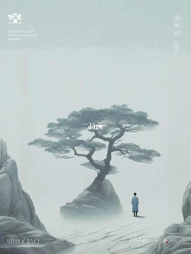 国风山水｜东方禅意枯山水-花瓣网