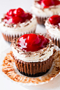 Black Forest Cheesecake Cupcakes