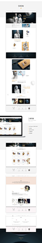 【品牌珠宝官网方案2】电商PC首页宝贝详情页面设计/二级网页专题/奢侈品/生活/ - 原创设计作品展示 - 黄蜂网woofeng.cn