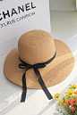2013帽子女夏季新款海滩遮阳帽可折叠沙滩旅游度假草帽大檐帽包邮