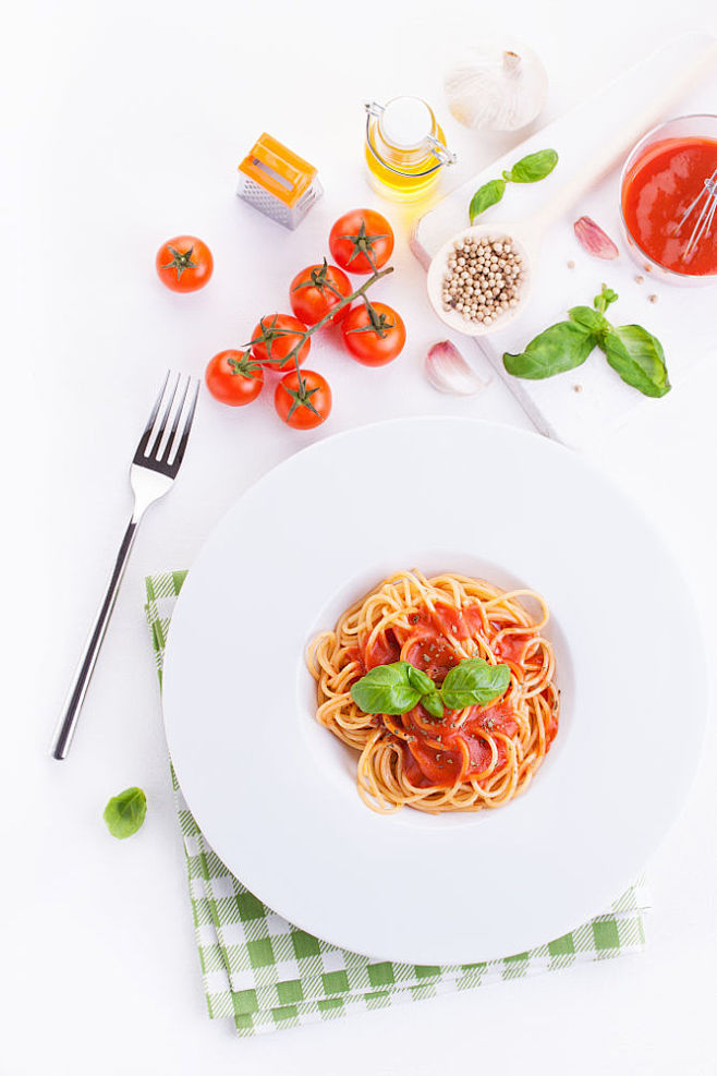 Tomato pasta spaghet...