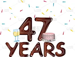 周年纪念,蛋糕,贺卡,生日,商务,事件,图像,模板,庆祝