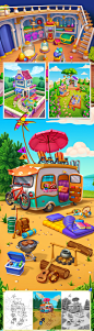 candy crash cartoon casual Character homescapes Icon Level Design match3 puzzle royal match