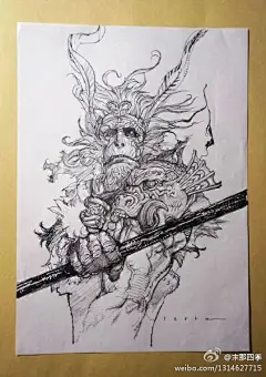 寺田克也的大猿王铅笔原稿啊！！！A4大小，画的十分精致呢，但是并没有在漫画中出现过，本想也搀和一下，无奈还是力不从心，最后89000円终了，大概是7000人民币的样子，，