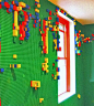 Lego Wall with Duplos: 