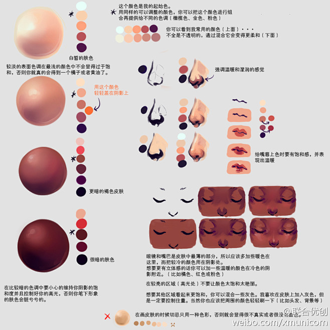 #优动漫好料推荐#【皮肤上色教程】还在为...