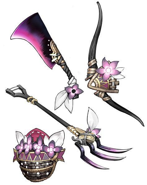 flowe weapons 花 武器: 