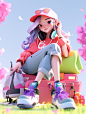haodakuaifeizhurou_Super_cute_cool_girl_sitting_sideways_on_the_8fe5aa19-8125-4b21-b7b9-56e1bd372bc5.png (928×1232)