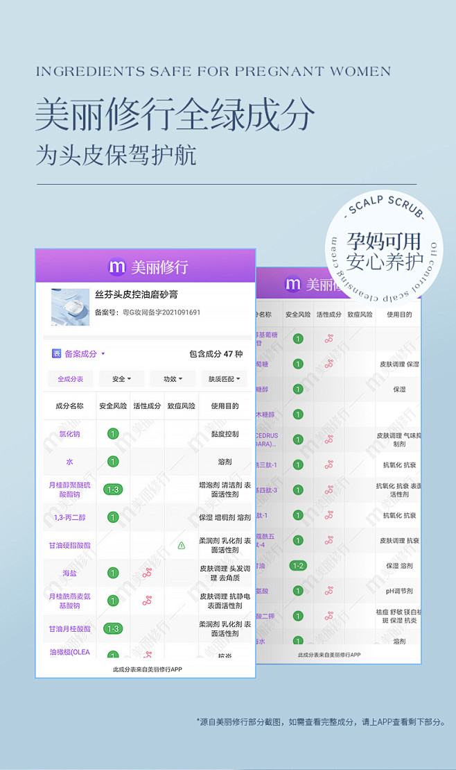 丝芬海盐头皮磨砂膏头皮预洗清洁护理去屑止...