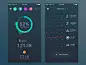 运动健身UI设计Fitness Tracker App - 图翼网(TUYIYI.COM) - 优秀APP设计师联盟