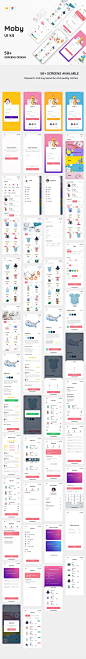 完美的母婴类电商 APP UI KIT 套装模板下载 [Sketch,Fig]