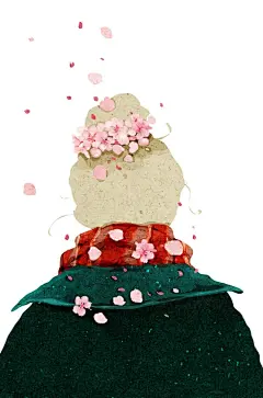 #手帐素材插画手绘##简笔画#清新文艺的小调调，头像壁纸皆可。来自插画师Xuan loc Xuan，个人主页：OBehance ​ ​​​​