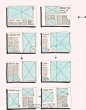 给大家分享一组平面设计排版格式参考，适用于画册排版、文字排版、海报排版、图文排版设计等。简单易懂的图谱，收藏学习~#photoshop#