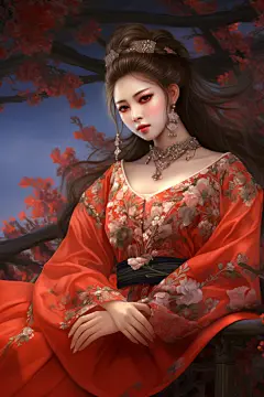 古典气质美女人物形象