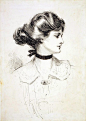 1909 Drawing By Charles Dana Gibson: