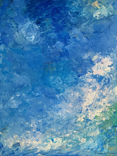 #带话题上热门  #夏日冰爽画风  #油画风景  #海  #海鸥  #大海  #蓝天  #蓝天白云定会如期而至  #蓝色  #送你好看的手机壁纸  #手机壁纸  #每日壁纸分享  #莫奈  #视觉艺术  #设计灵感  #朋友圈背景图  #万能聊天背景图  #看看你现在的微信头像 - 小红书