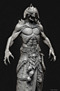 Demon_Lich_KS, Bruno Melo : Personal project - 3dsmax and zbrush for sculpt and rendered in zbrush as well (the 3 views image was keyshot).