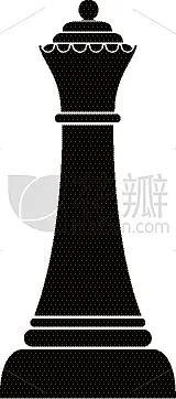 棋子,象棋女王,分离着色,商务,卒子,剪影,休闲