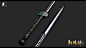 軒轅劍柒 _ Xuan-Yuan Sword VII  _Tai Shizhao_Weapons, Lun Leo : Hi, this is a project I recently participated in, I mainly focusing on all modeling, sculpting and texturing.Thank you for watching, and there will be more related works in the future.I hope you 