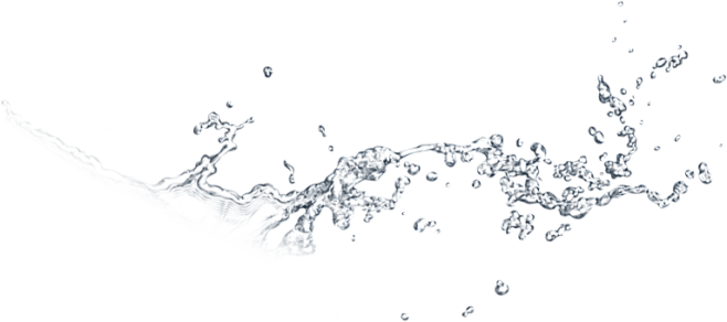 真实水滴浪花水珠水花浪花冰块雨滴透明免抠...