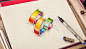 七手绘作品《【logo设计手稿欣赏】logo设计，一种设计的名称，指的是商品、企业、网站等为自己主题或者活动等》 _logo手绘设计稿采下来_T2019518 #率叶插件，让花瓣网更好用_http://ly.jiuxihuan.net/?yqr=13331323#