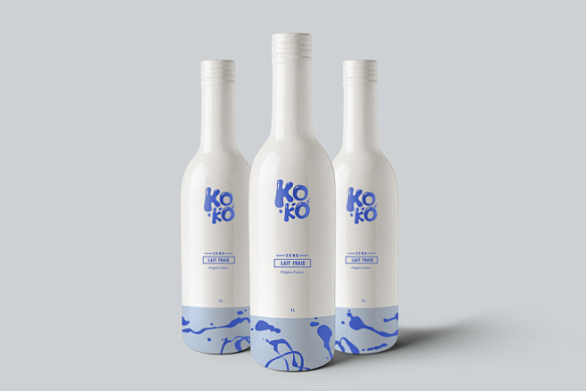 KOKO草原鲜奶包装设计-古田路9号